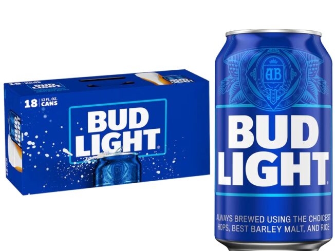 Bud Light American Lager Beer 18 pk cans