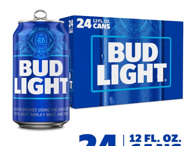 Bud Light American Lager Beer 24 pk cans