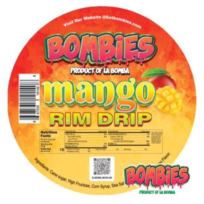 Bombies Mango Rim Drip 8oz