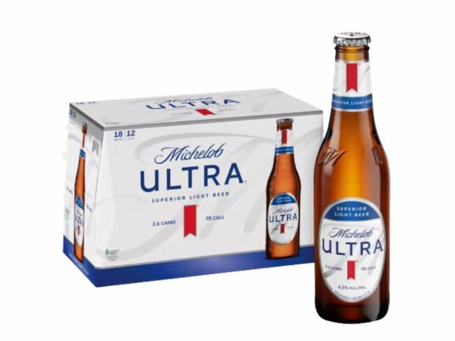 Michelob ULTRA Superior Light American Lager Beer - 18pk/12 fl oz btls