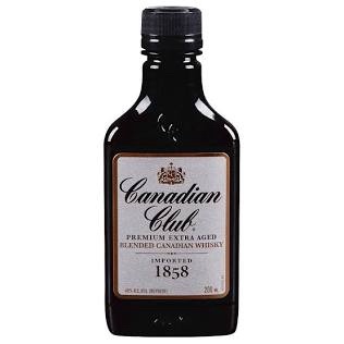 Candian Club Blended Candian Whiskey 200  ML