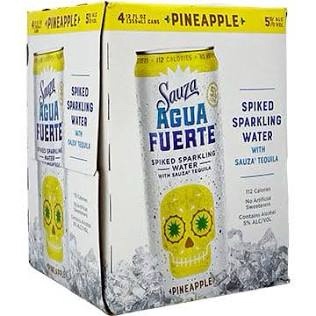 Sauza Agua Fuerte Sparking water Pineapple 4Pack