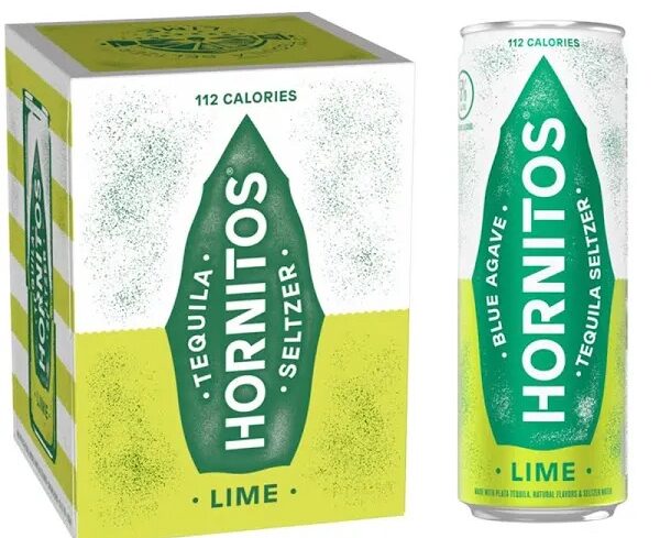 Tequila Hornitos Seltezer Lime 4 Pack