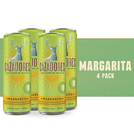Cazadores Margarita 4Pack 12 oz