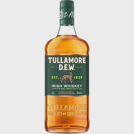Tullamore D.E.W.  Irish Whiskey 750ml