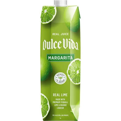 Real Juice Dulce Uida Margarita Real Lime 1 L