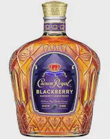 Crown Royal  BlackBerry Flavored Whiskey 750ml