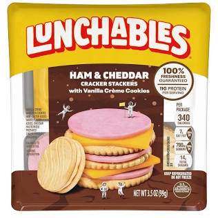 Lunchables Ham & Cheddar 3.5 oz