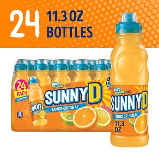 Sunny D Tangy Orginal Vitamin C 11.3 Fl oz