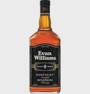 Evam Willams Straight Bourbon Whiskey All Sizes