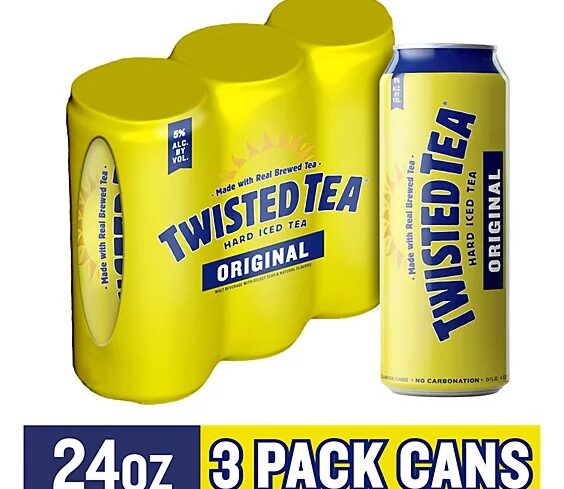 Twisted tea 3 pk  24 OZ CANS