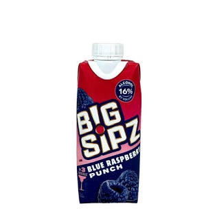 Big sipz Blue Raspberry punch 330ml