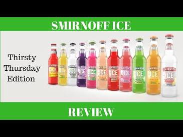 Smirnoff ice All Flavors Bottles 1 pint,8oz