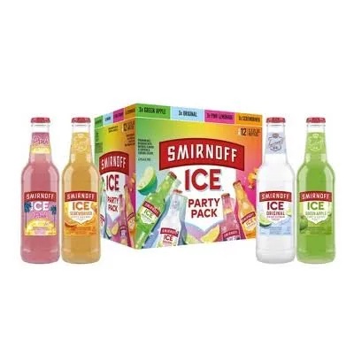 Smirnoff Ice party pack 12 bottles