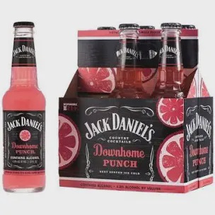 Jack daniel all flavors 6 pack in bottles