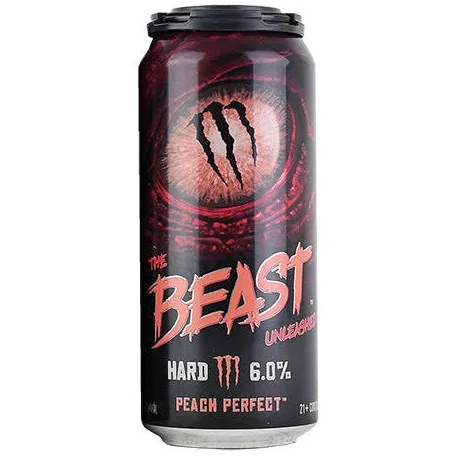 The beast Hard Peach perfect 24oz can