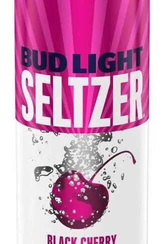 BUD LIGHT Seltzer black cherry 25oz single can