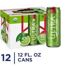 michelob ULTRA Infusions lime & pickle pear cactus 12 pack cans