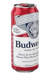 Genuine Budweiser 16oz single can