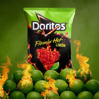 DORITOS FLAMING HOT LIMON