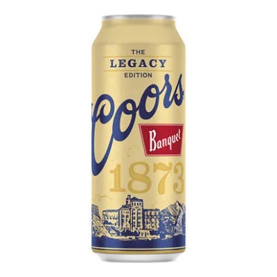 Coors Banquet American Style Lager Beer 5% ABV Can - 24 Fl. Oz.