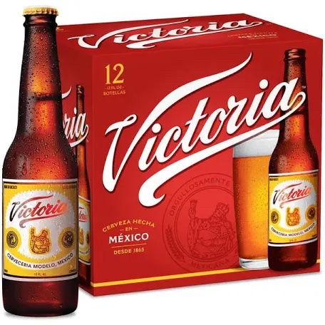 Victoria Mexican Lager Beer Bottles 4.0% ABV - 12-12 Fl. Oz.