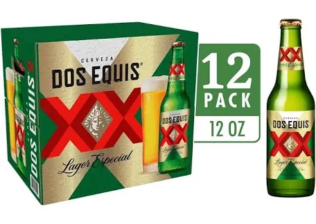 Dos Equis Cerveza Especial Lager Beer (12 x 12 fl oz)