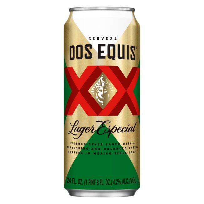 Cerveza Dos equis  lager especial 24oz can