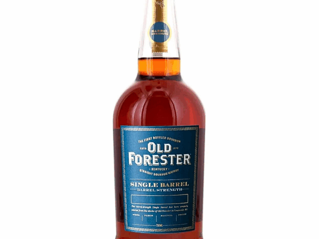 Old forester Single Barrel Strength Bourbon Whiskey 750ml