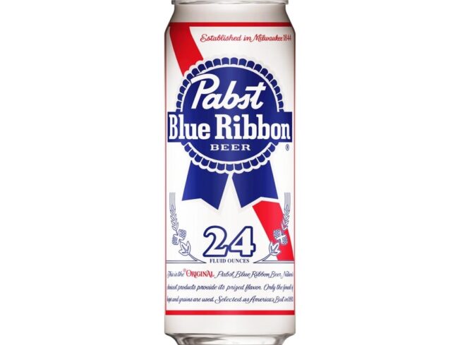 Pabst Blue Ribbon American Lager Can (24 fl oz)