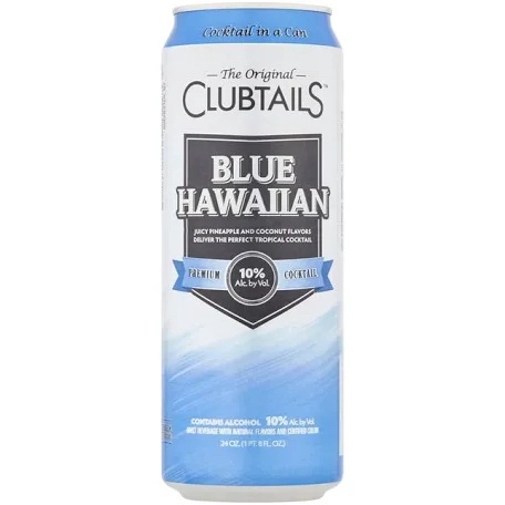 Clubtails Blue Hawaiian 24oz can