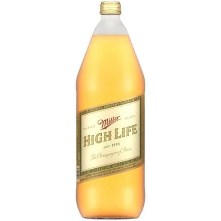 Miller High Life 80 Proof American Lager Bottle (40 fl oz)