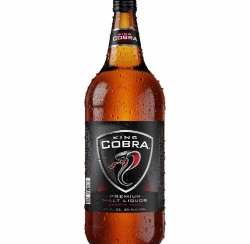 King Cobra Premium Malt Liquor 40 fl oz