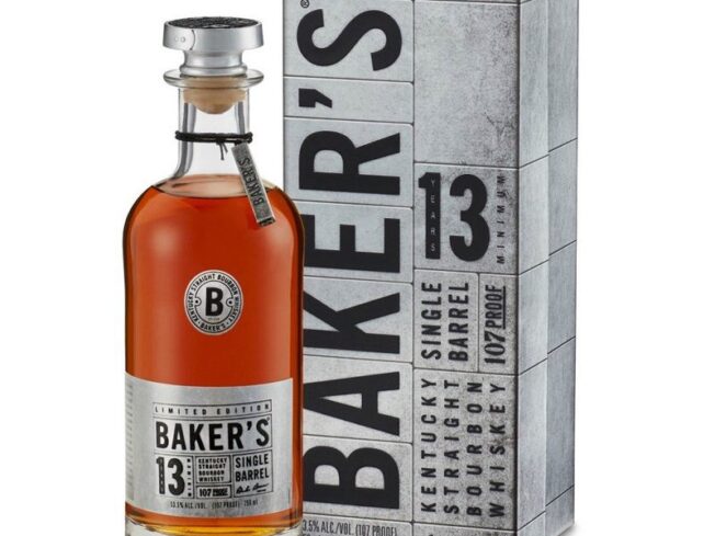 Baker’s Single Barrel 13 years Bourbon Whiskey 750ml
