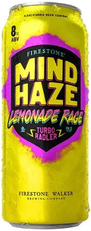 Firestone Walker Mind Haze Lemonade Rage Beer (19.2 fl oz)