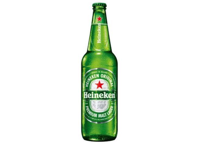 Heineken Light Premium Malt Lager Bottle (22 fl oz)