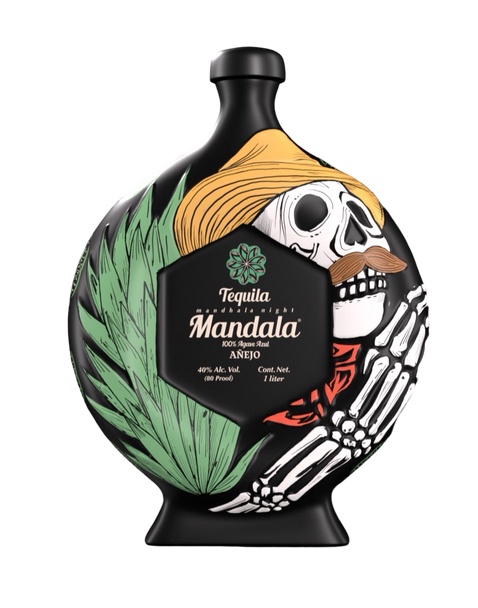 MANDALA DIA DE MUERTOS 'LA CATRINA' ANEJO TEQUILA 2025 LIMITED EDITIOn